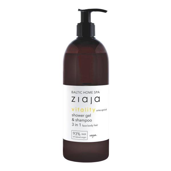 Ziaja Tusfürdő és sampon 3 az 1-ben Baltic Home Spa (Shower Gel & Shampoo)
500 ml