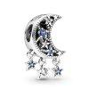 Pandora Gynyr ezst gyngy Csillagok s Hold 799643C01