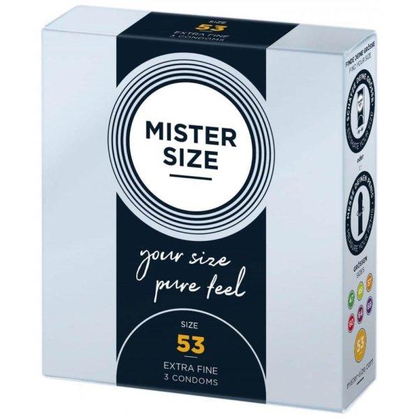  MISTER SIZE 53 mm Condoms 3 pieces 