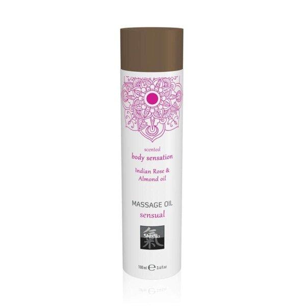  Massage oil sensual - Indian Rose & Almond oil 100ml 