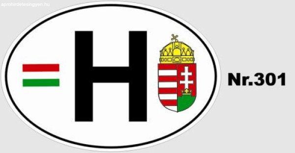 H címeres nagy ovál – 301