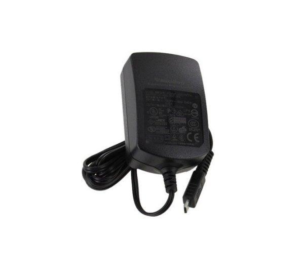 Blackberry ACC-18080-203 fekete gyári hálózati töltő 500mAh 2,5W Micro USB
csatlakozóval
