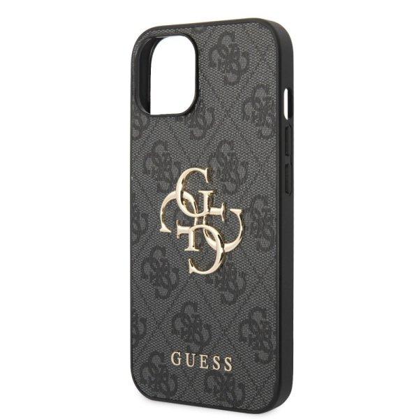Guess Apple iPhone 14 Plus (6.7) Metal Logo hátlapvédő tok szürke
(GUHCP14M4GMGGR)