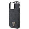 Guess Apple iPhone 15 Pro Max (6.7) PU 4G Strass Triangle Me