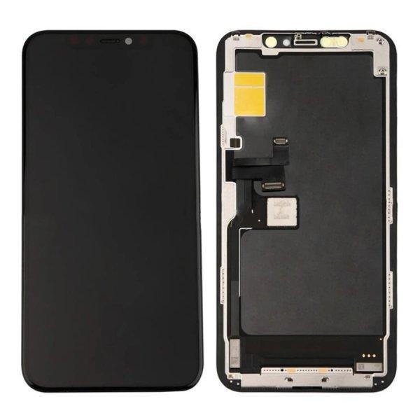 Apple iPhone 11 Pro (5.8) 2019 fekete Oled (removable IC) LCD kijelző
érintővel
