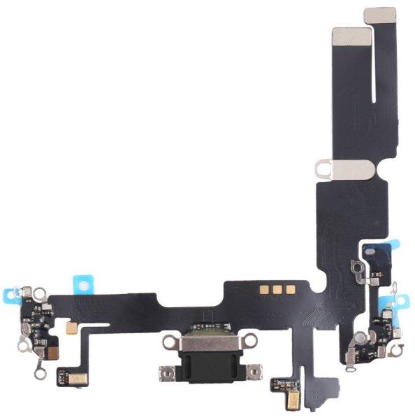 Apple iPhone 14 Pro fekete töltőcsatlakozó szalagkábel