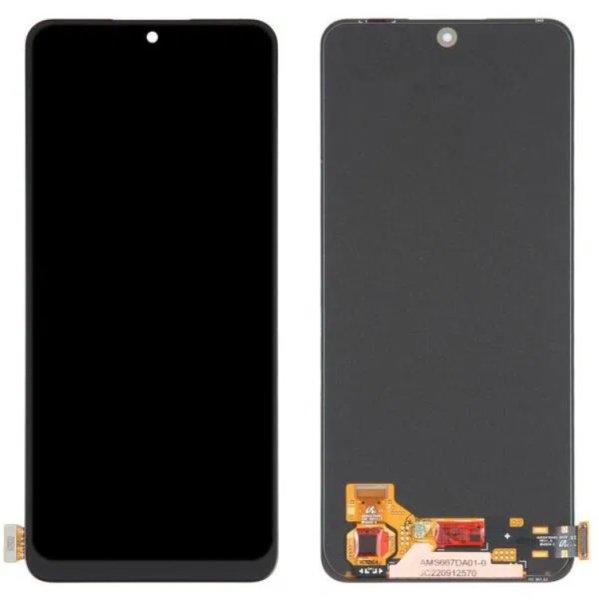 Xiaomi Redmi Note 12 4G / Poco X5 fekete LCD kijelző érintővel (OLED)