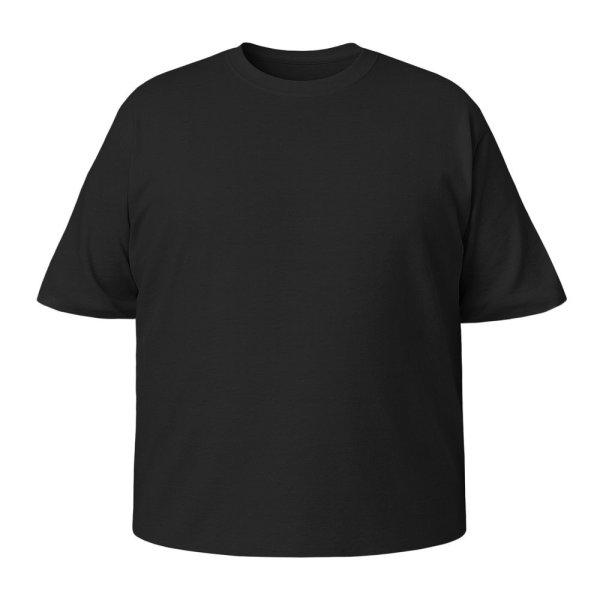 Miners Mate supersize Uniszex póló nagy méretben - Fekete | 5XL