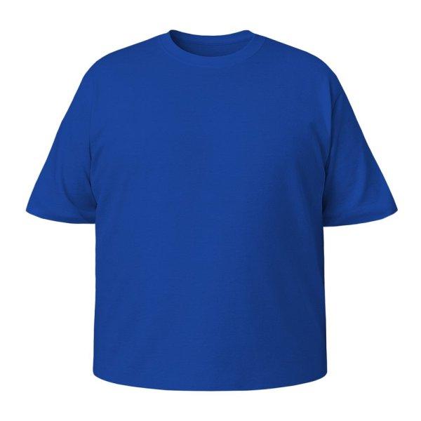 Miners Mate supersize Uniszex póló nagy méretben - Királykék | 12XL