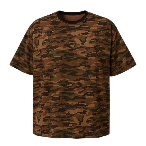 Miners Mate supersize Uniszex póló nagy méretben - Terepszínű | 6XL