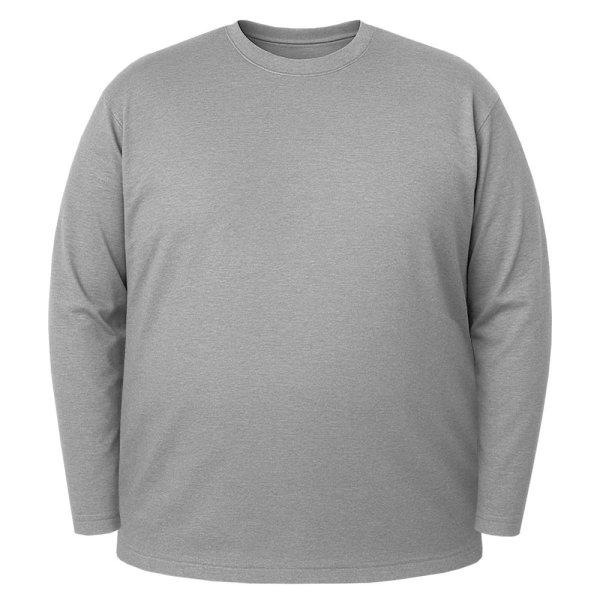 Miners Mate supersize Extra méretű hosszú ujjú póló unisex - Szürke
melírozott | 7XL