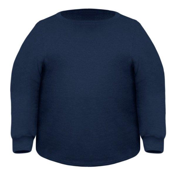 Miners Mate supersize Extra méretű kapucni nélküli pulóver unisex -
Tengerészkék | 5XL