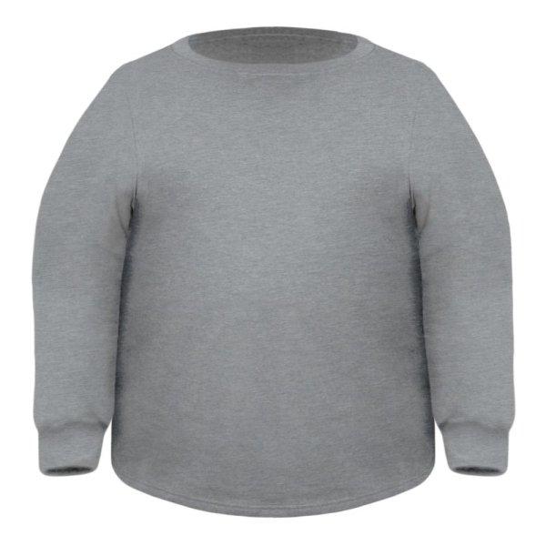 Miners Mate supersize Extra méretű kapucni nélküli pulóver unisex - Szürke
melírozott | 5XL