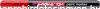 Lakkmarker, 1-2 mm, EDDING "791", piros