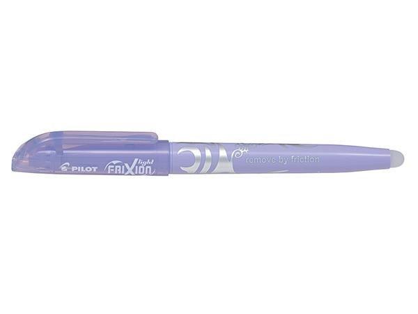 Szövegkiemelő, 1-3,3 mm, törölhető, PILOT "Frixion Light Soft",
pasztell-lila
