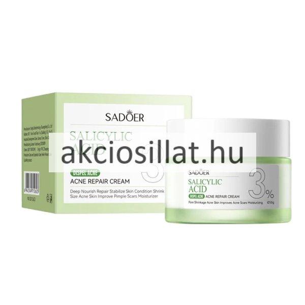 Sadoer Salicylic Acid 3% Szalicilsavas Akne Elleni Arckrém 50g