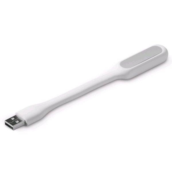 USB notebook lámpa C-TECH UNL-04, flexibilis, fehér