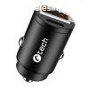USB-s autstlt C-TECH UCC-02, 1x Type C + 1 x Type A,  30W