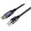 PremiumCord Ethernet kbel USB-A 3.2 -> LAN RJ45 10/100/1000