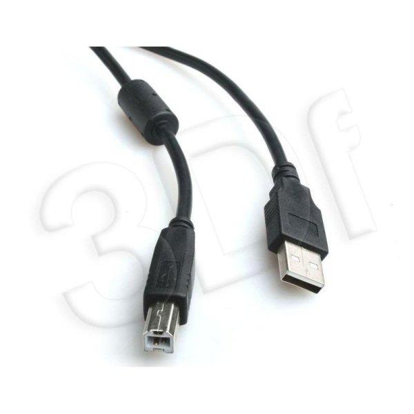 Kábel CABLEXPERT USB A-B 3m 2.0 HQ ferritmaggal