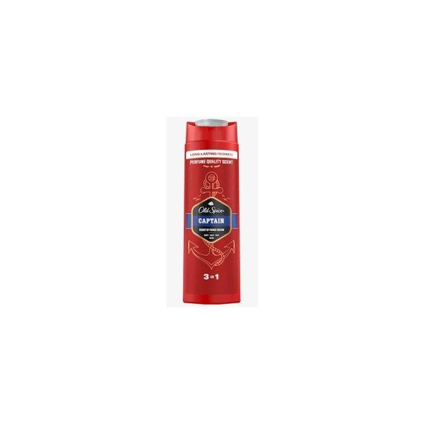 Tusfürdő 400 ml Captain Old Spice 2 in 1 férfi