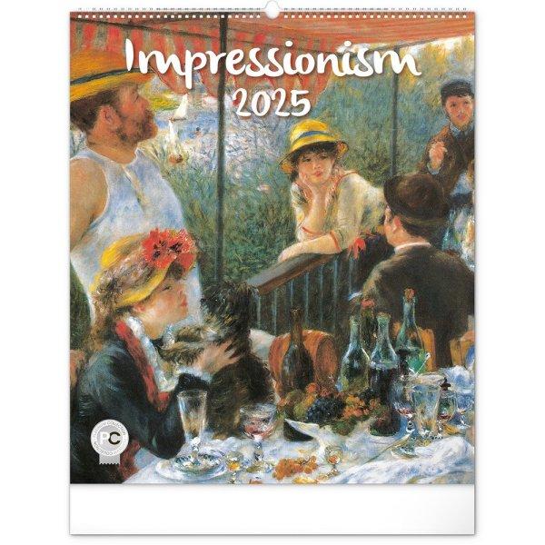 Falinaptár képes 480×560mm Impressionism Realsystem 2026.
