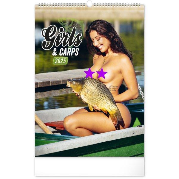 Falinaptár képes 330×460mm Girls and Carps Realsystem 2026.
