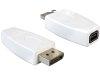 DeLock Adapter Displayport 1.2 male > Displayport mini fe