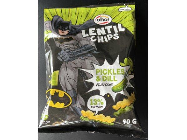 Oho lencse snack 90g Batman Savanyú Uborkás-Kapros