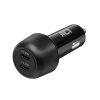 ACT AC2200 2-port USB-C Fast Car Charger 45W with Power Deli