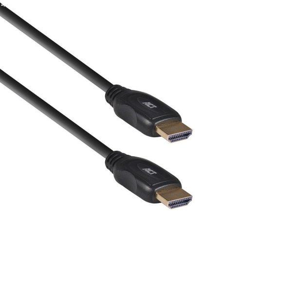 ACT AC3805 HDMI Ultra High Speed video cable v2.0 HDMI-A male - HDMI-A male 5m
Black