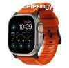 Nomad Rugged Strap, orange/black - Apple Watch Ultra (49mm) 