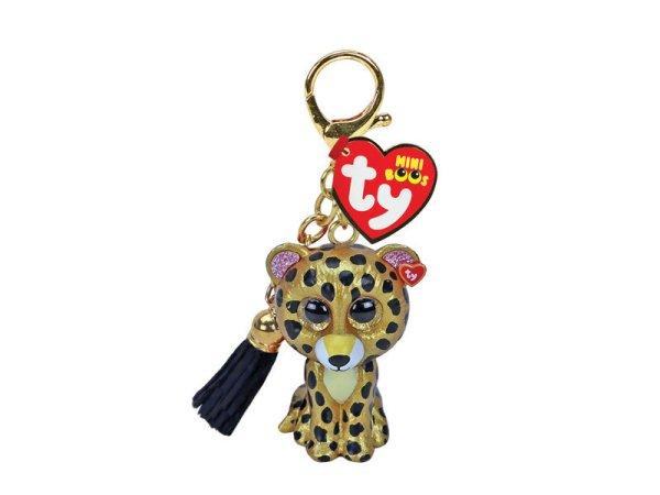 TY Mini Boos clip műanyag figura STERLING leopárd