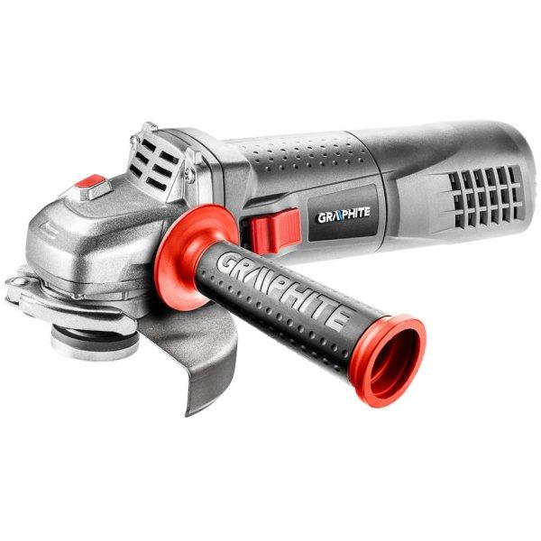 GRAPHITE Sarokcsiszoló 900W, 125x22.2mm, állítható fordulatszám 3 év
garanciával 59G187