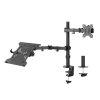 ACT AC8305 Single Monitor Arm with Laptop Arm 10"-32&qu