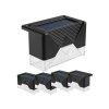 Napelemes lmpa 4 db LED kert lpcs terasz kerts jjeli f