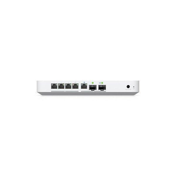 UBiQUiTi Vezetékes Router Gateway 4x2,5Gbit + 1x10Gbps SFP+ (LAN) + 1x10Gbit
(SFP+/LAN) (WAN), Asztali - UXG-FIBER