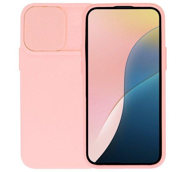 Szilikon telefonvédő (matt, mikrofiber plüss belső, kameravédő) VILÁGOS
RÓZSASZÍN Samsung Galaxy A56 5G (SM-A566)