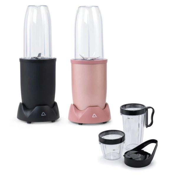 Ambiano SM-GS158 Prémium 1000W Smoothie Maker, Nutrition mixer turmixgép 3
palackkal 400ml / 800ml / 1000 ml fekete / rózsaszín színben