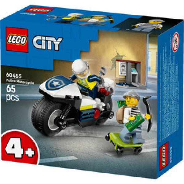 LEGO City 60455 Üldözés rendőrségi motorkerékpárral