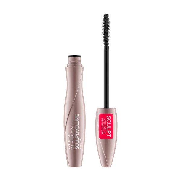Catrice Göndörítő és volumennövelő szempillaspirál Glam & Doll (Sculpt &
Volume Mascara) 9,5 ml Black