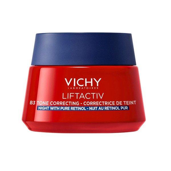Vichy Éjszakai krém a sötét foltok ellen tiszta retinollal B3 Liftactiv
(Night Cream) 50 ml