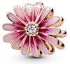 Pandora Bronz gyngy rzsaszn szzszorszp virggal 788775C