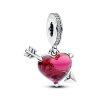 Pandora Bjos ezst medl tltt szv nylvesszvel 793085C0