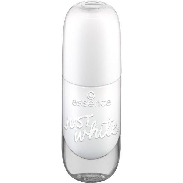 essence Körömlakk Gel Nail Colour 8 ml 33 Just White