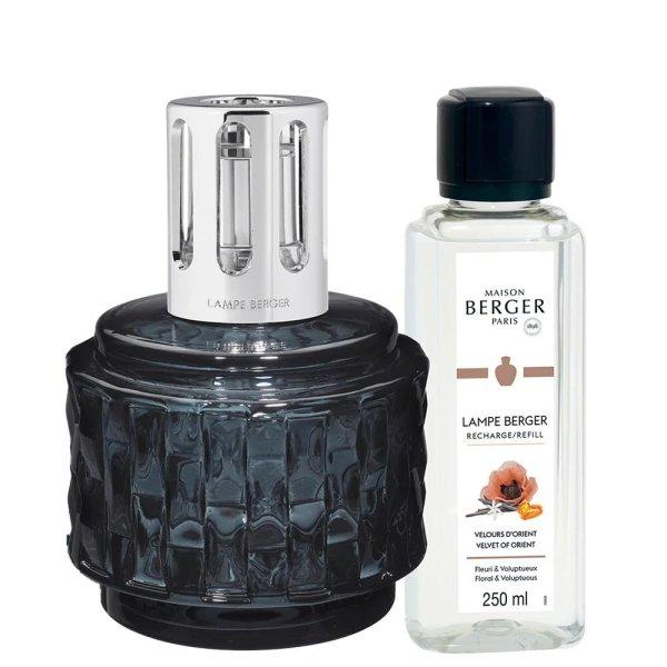 Maison Berger Paris Katalitikus lámpa ajándék szett Variation szürke +
Velvet of Orient 250 ml