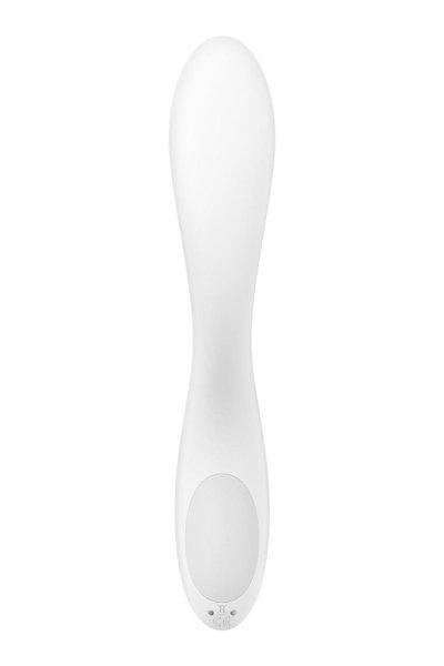Satisfyer Vibrátor a csikló stimulálásához Rrrolling Pleasure White