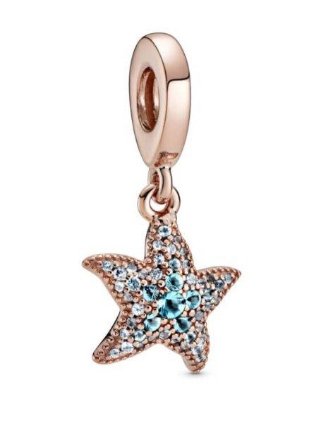 Pandora Csillogó bronz medál Tengeri csillag Rose 788942C01