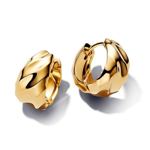 Pandora Aranyozott karika fülbevaló Essence Shine 263874C00