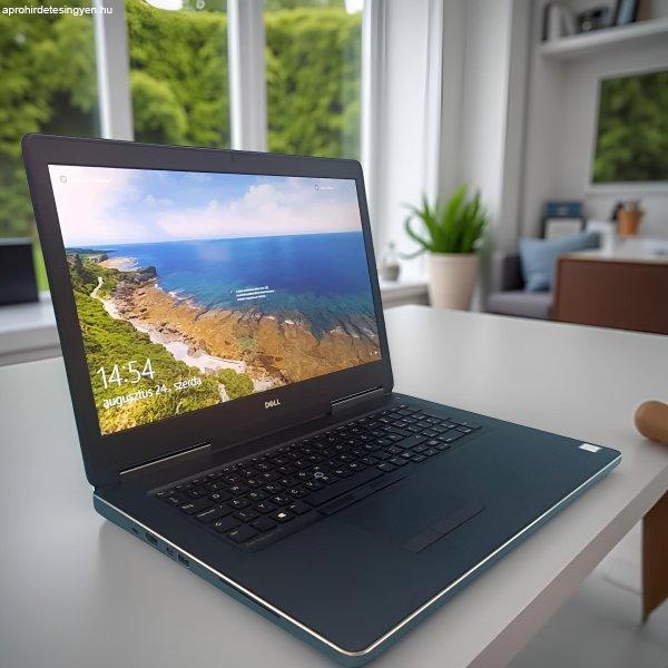 Mindigcsúcs formában Tervező/Gamer DELL Precision 7710
i7-6820HQ/32GB/512SSD/Nvidia M3000M 4GB/17,3